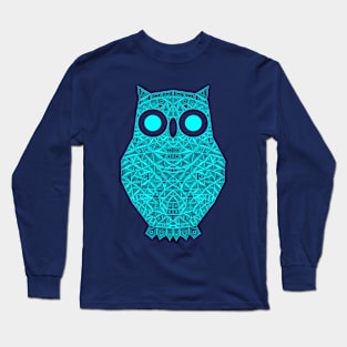 Geometric Owl 3 Long Sleeve T-Shirt